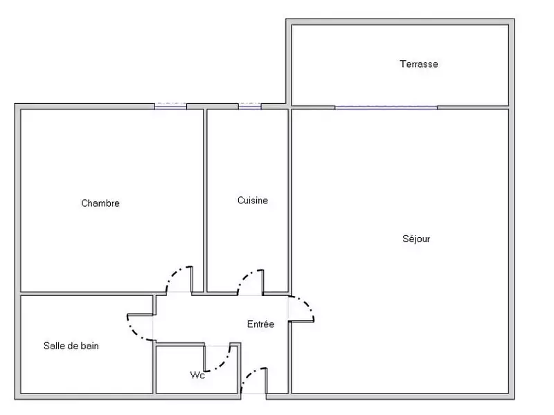 Appartement, 48,93 m²