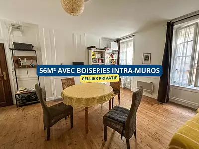 Appartement, 56,5 m²