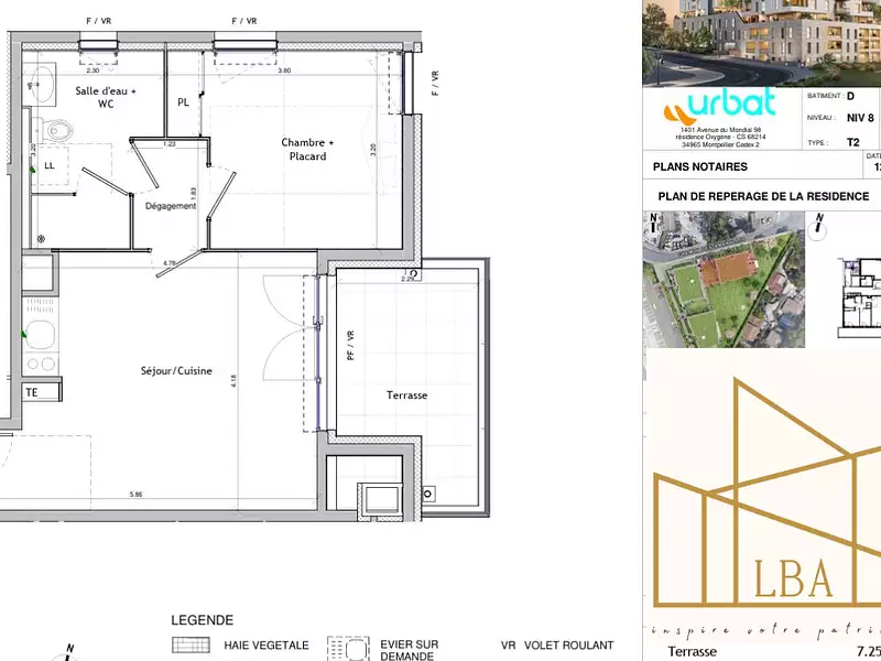 Appartement, 39,78 m²