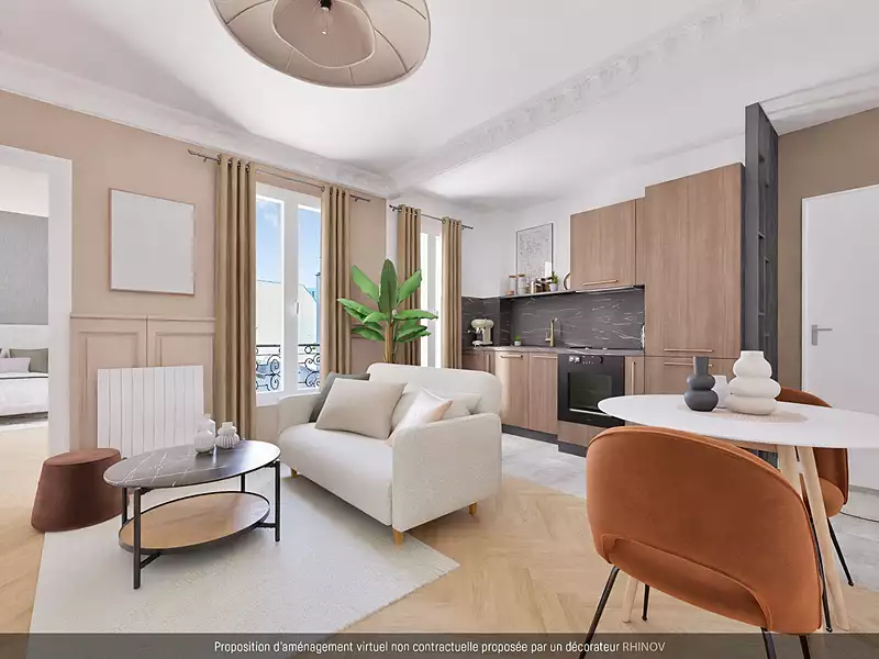 Appartement, 49,14 m²