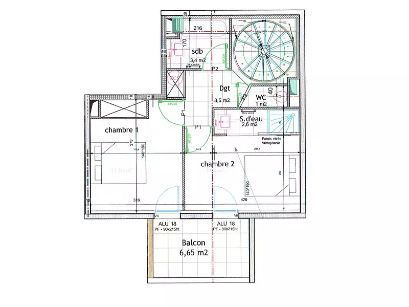 Appartement, 88 m²