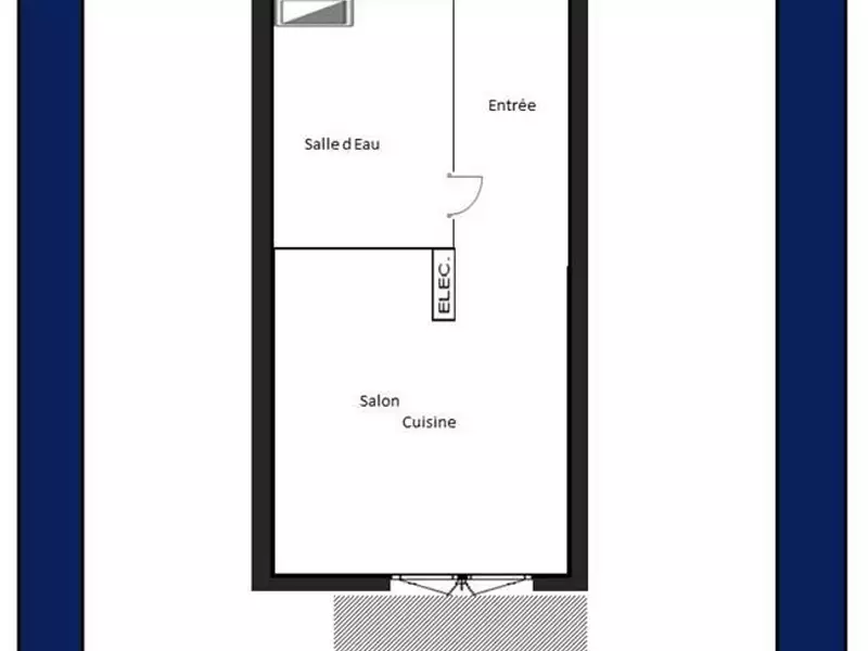 Appartement, 25 m²