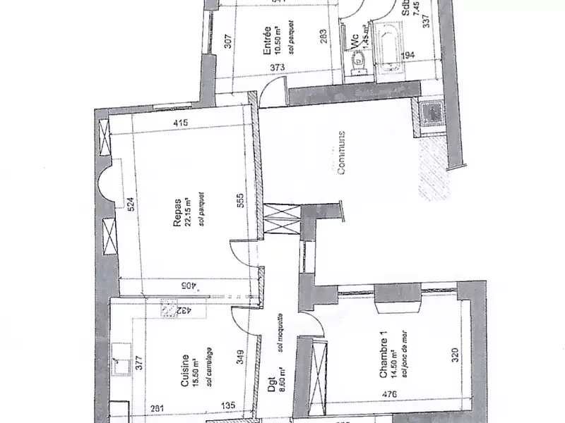 Appartement, 148 m²