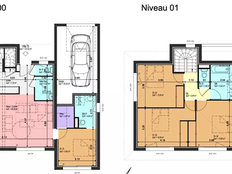 Maison, 127 m²