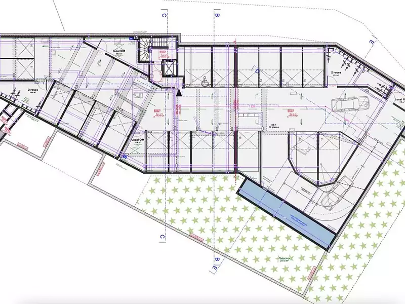 Parking, 22 m²
