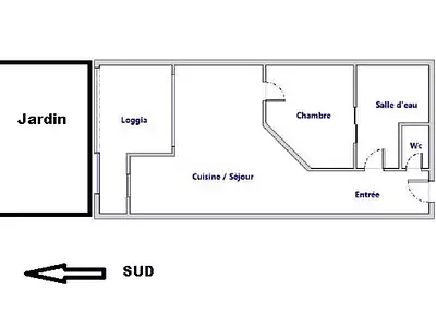Appartement, 40 m²
