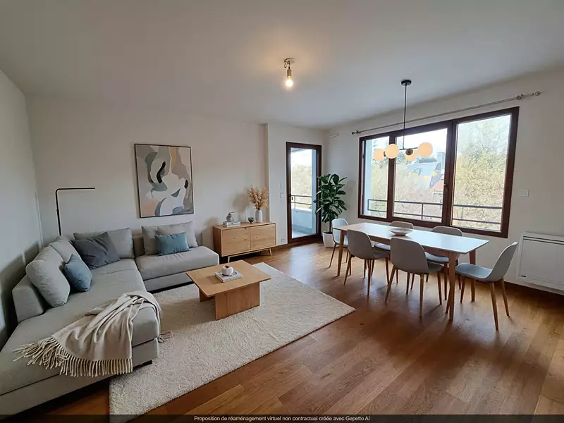 Appartement, 63,56 m²