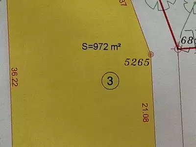 Terrain, 972 m²