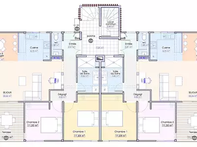 Appartement, 72,27 m²