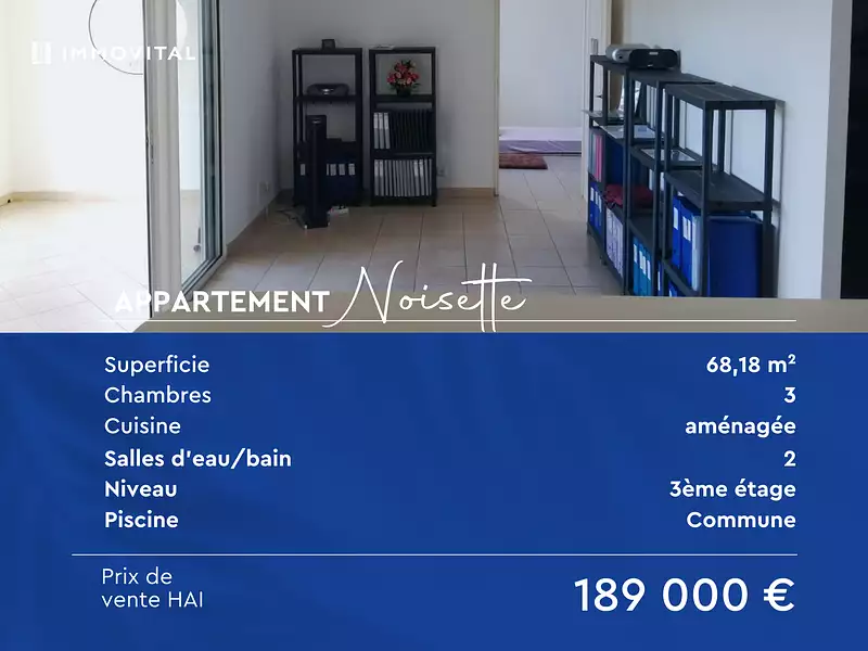 Appartement, 68,18 m²