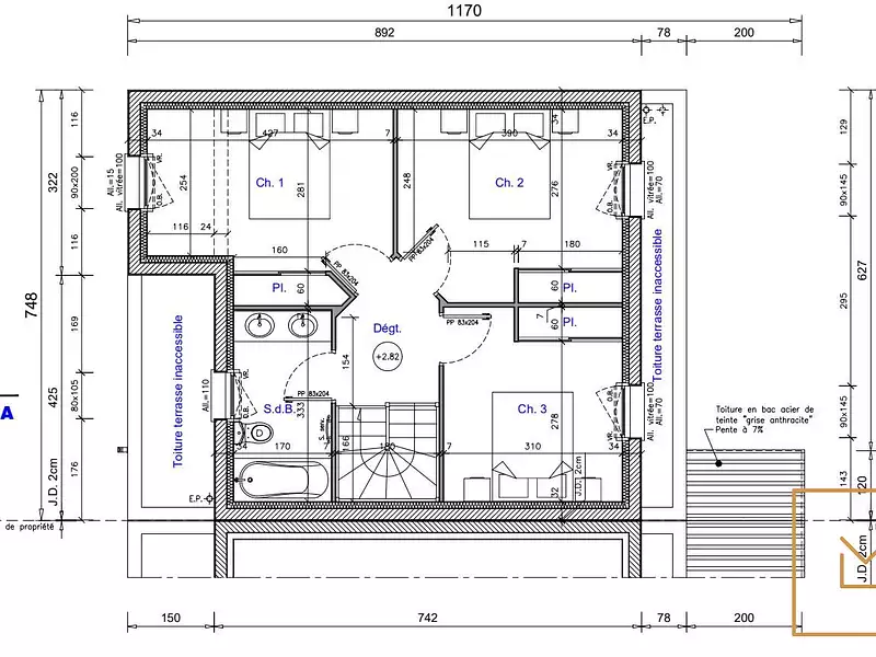 Maison, 89 m²