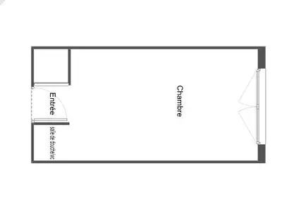 Appartement, 13,78 m²