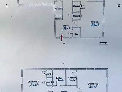 Appartement, 130 m²