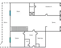 Appartement, 109,11 m²