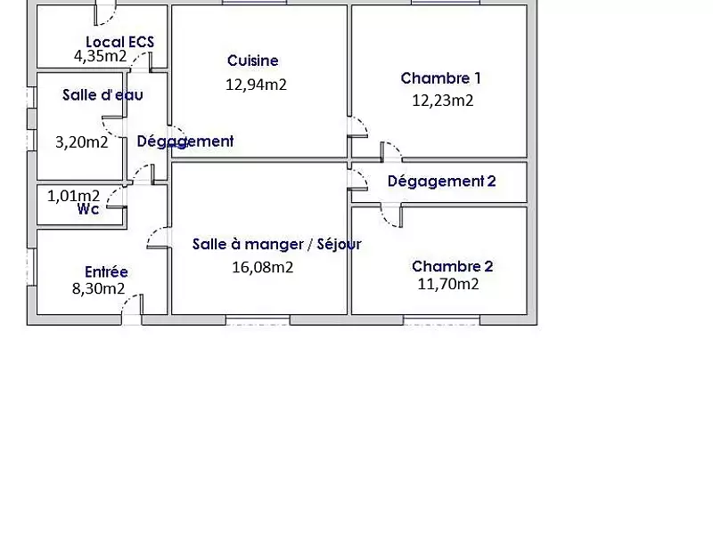 Maison, 75 m²