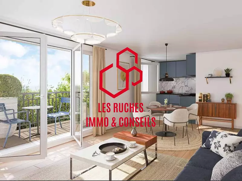 Appartement, 61,32 m²