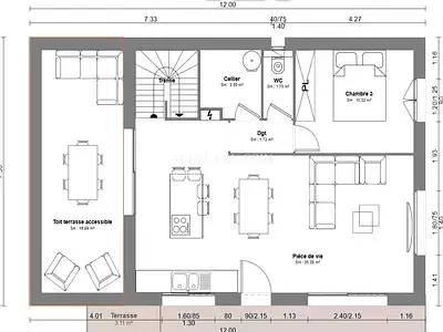 Terrain, 395 m²