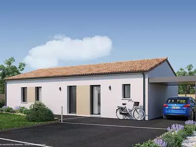 Maison neuve, 100 m²