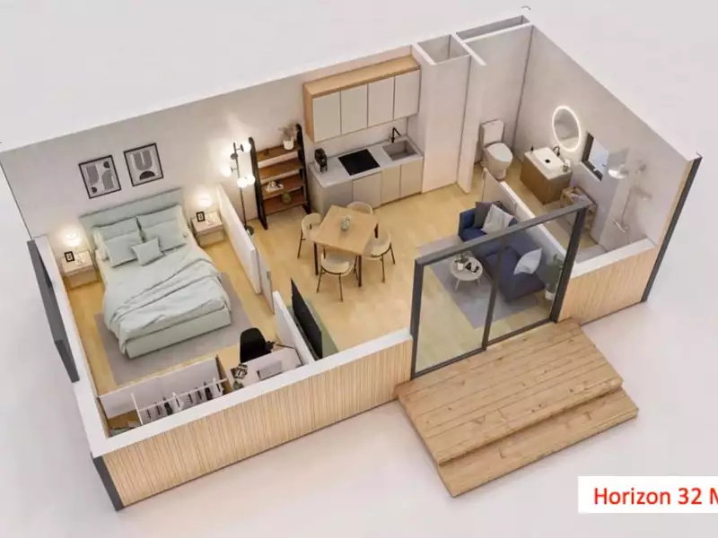 Maison, 15 m²