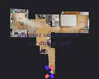 Appartement, 63,8 m²