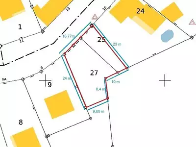 Terrain, 461 m²