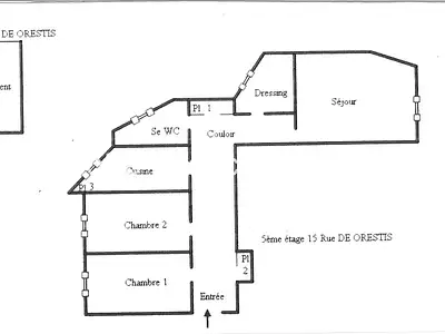 Appartement, 60,01 m²