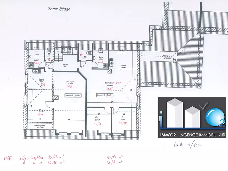 Immeuble, 365 m²