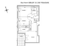 Appartement, 60 m²