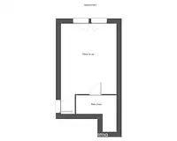 Appartement, 17 m²