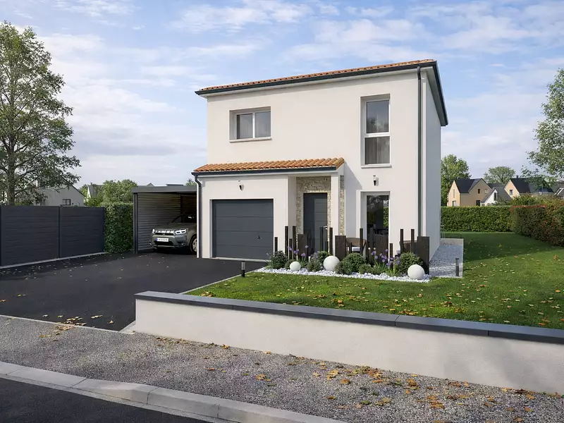 Maison neuve, 90 m²