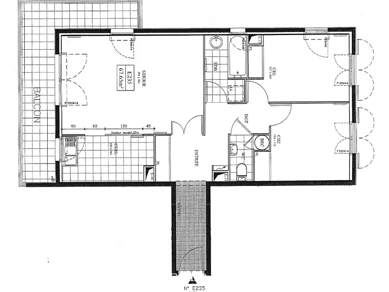Appartement, 67,14 m²