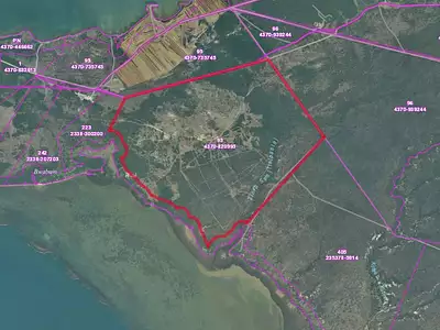 Terrain, 2 270 000 m²