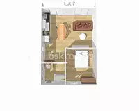 Appartement, 45 m²