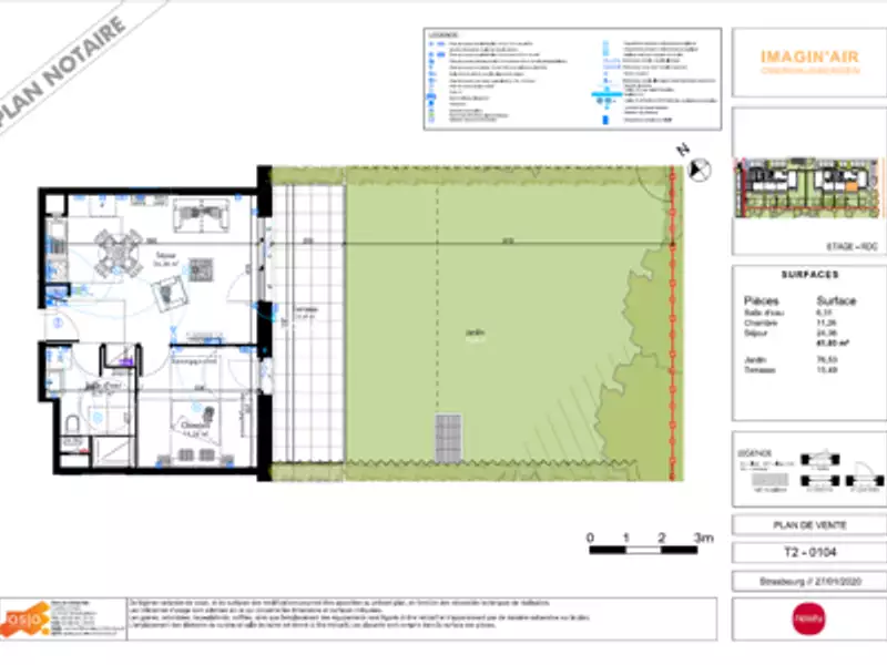 Appartement, 41,93 m²