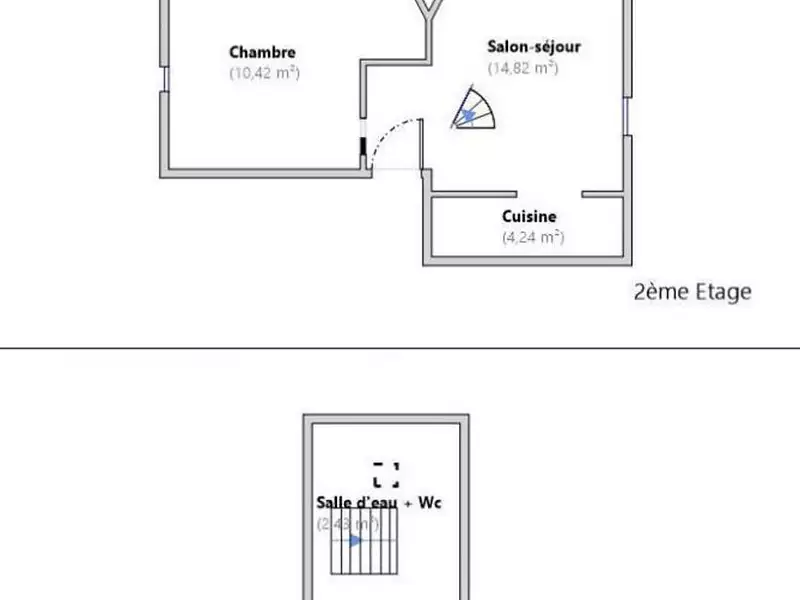 Appartement, 32 m²