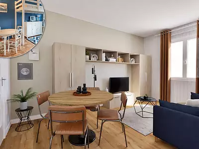 Appartement, 23,24 m²