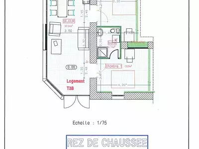 Appartement, 62 m²
