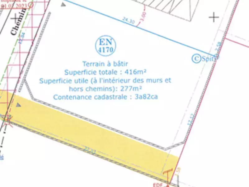 Terrain, 389 m²