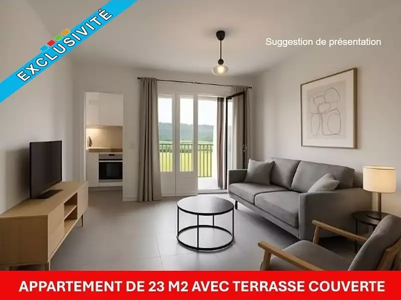 Appartement, 23 m²