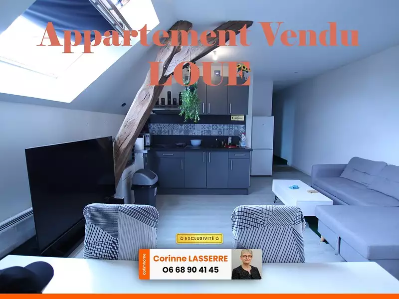 Appartement, 53 m²