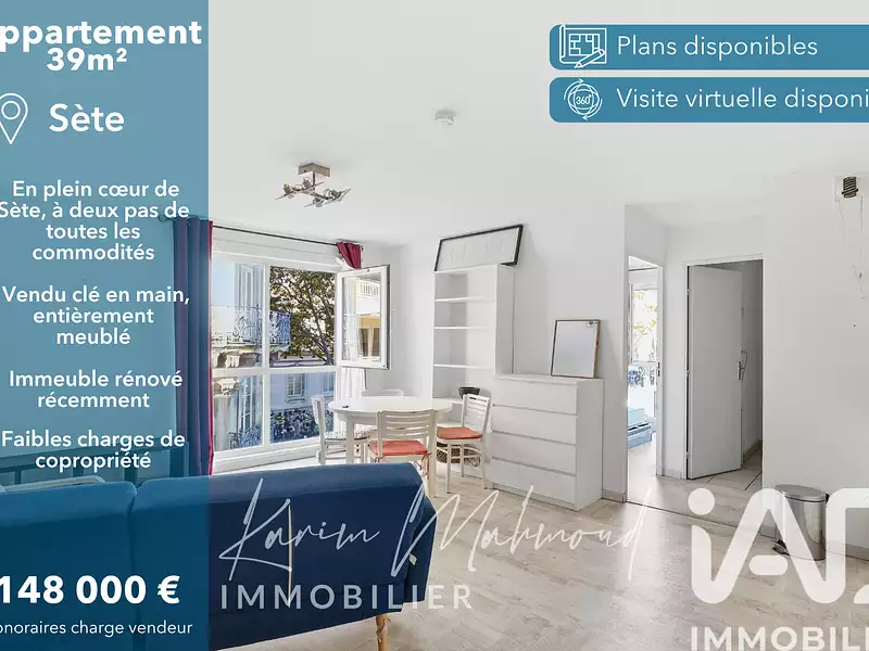 Appartement, 39 m²