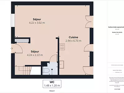 Maison, 90 m²