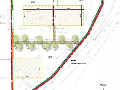 Terrain, 640 m²