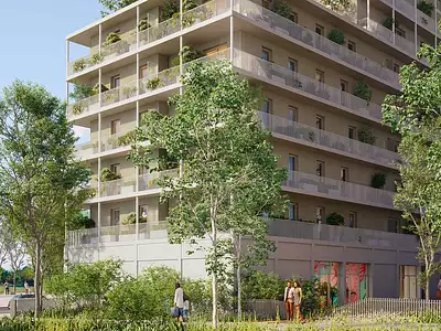 Votre futur appartement au pied des métros L14 & L15 !