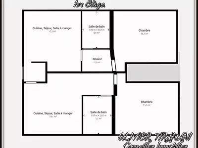 Immeuble, 162 m²