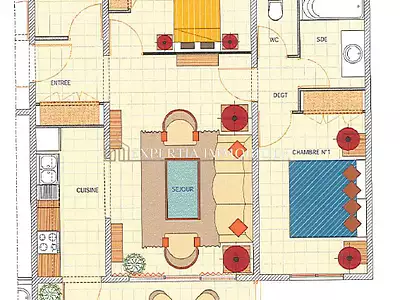 Appartement, 65,3 m²