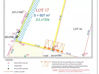 Terrain, 607 m²