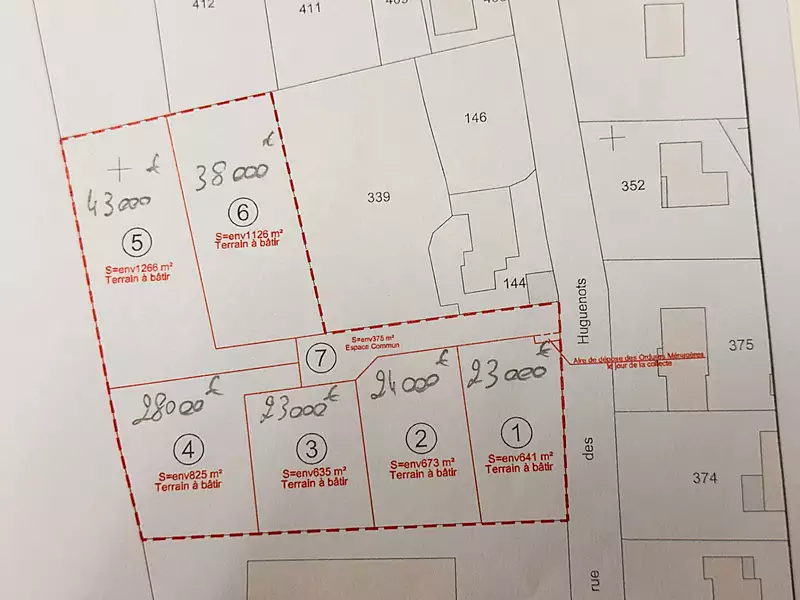 Terrain, 5 541 m²
