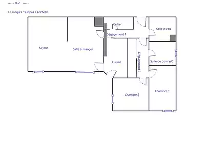 Appartement, 84 m²