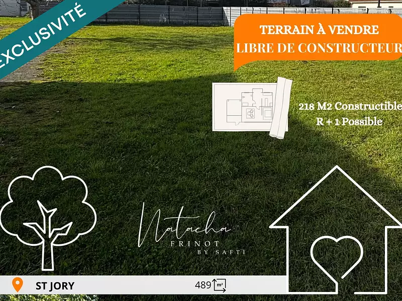 Terrain, 489 m²